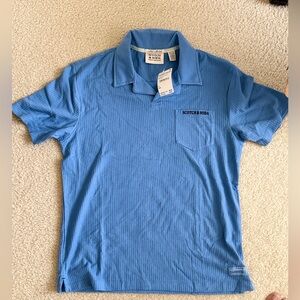 Scotch & Soda Light Blue Polo Shirt - BRAND NEW MENS SMALL 50% OFF